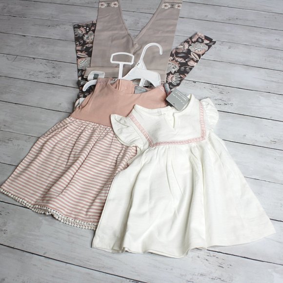 Tahari Baby Girl Tops Capri Leggings Size 24 Months Mix Match Sets Lot - Picture 1 of 14